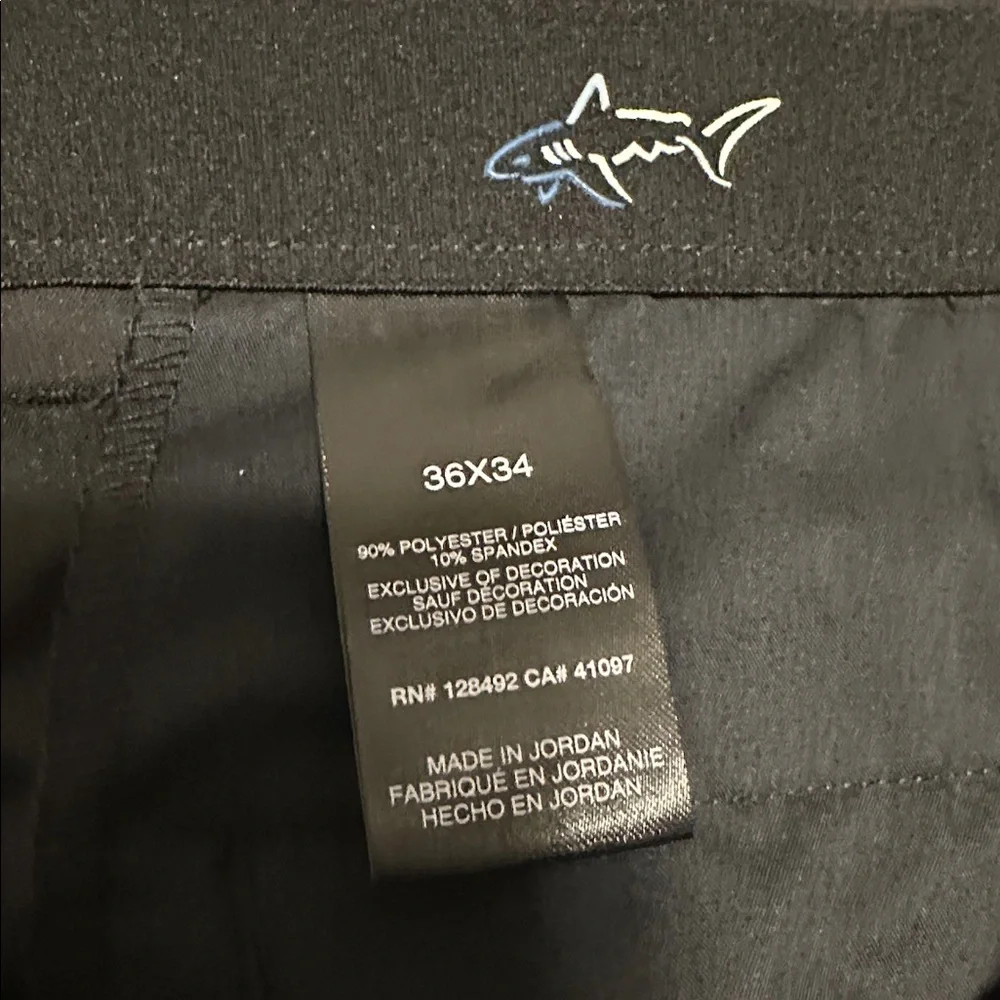 Greg Norman Pants Men's Black Dress Pants SZ 38x34 - Picture 3 of 3